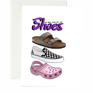 Schuhe Geburtstag/All Occasions Karte