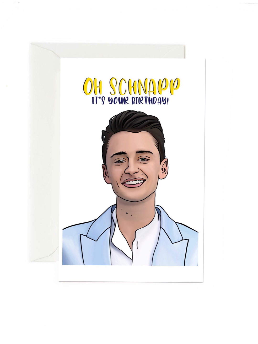 Noah Schnapp Birthday Card - Etsy