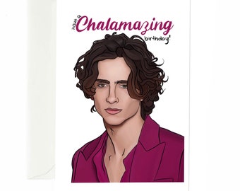 Tarjeta de cumpleaños de Timothée Chalamet
