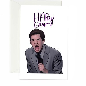 Carte de remise des diplômes John Mulaney