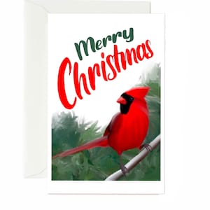 Cartolina di Natale cardinale
