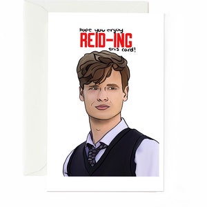 Spencer Reid Criminal Minds verjaardagskaart