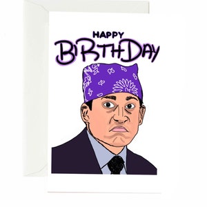 Cartão de Aniversário da Prisão Mike Michael Scott