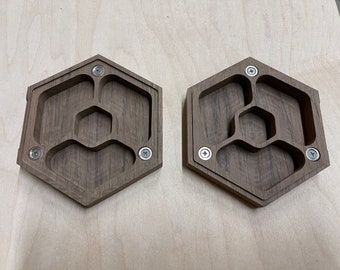 Hex Dice Box CNC files Carbide Create + svg download