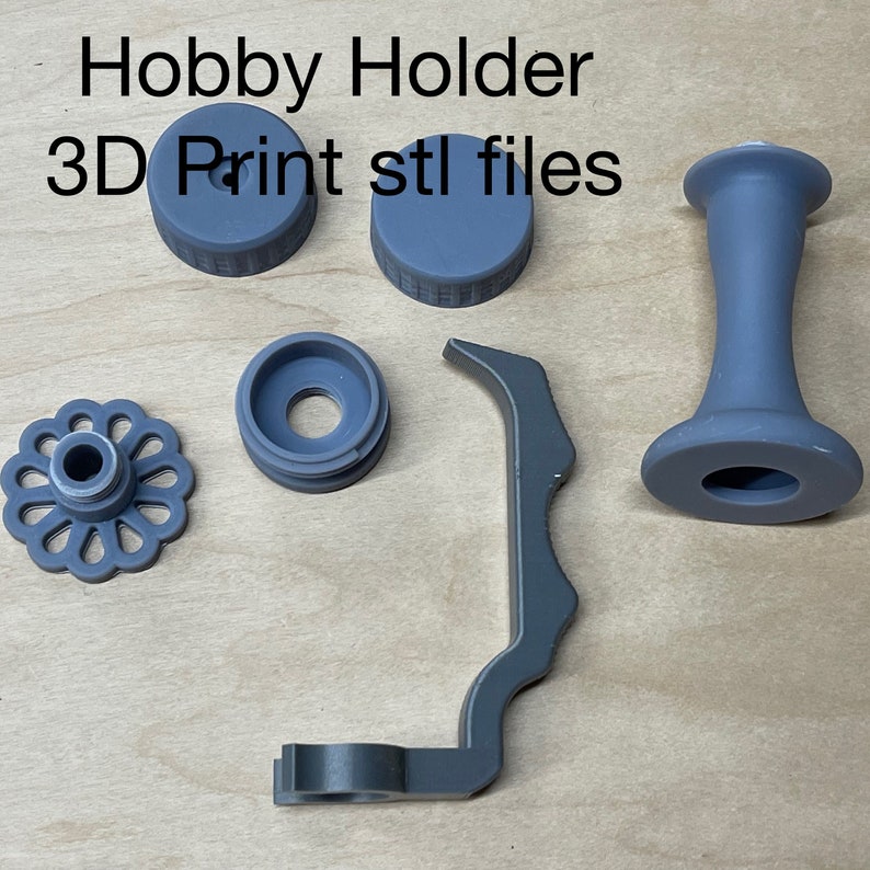 Hobby Holder Miniature Painting Handle 3D Print Files Stl Etsy Hong Kong
