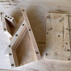 Magnetic Dice Tower CNC files Carbide Create + svg download