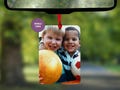 Personalised Photo Car Air Freshener, Double Sided Car Accessories