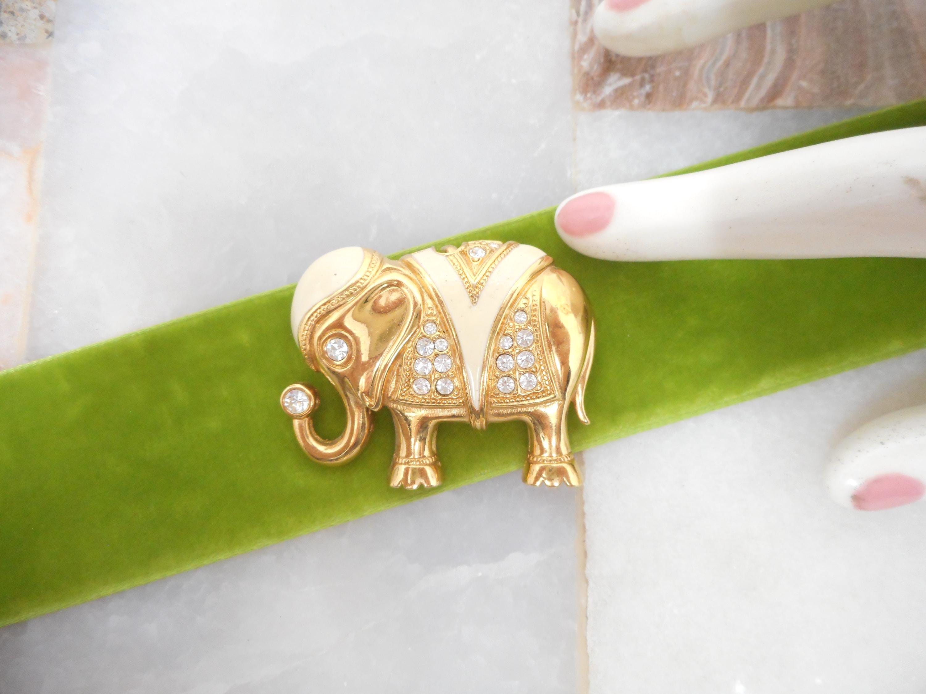 Kenneth Jay Lane Elephant - Etsy