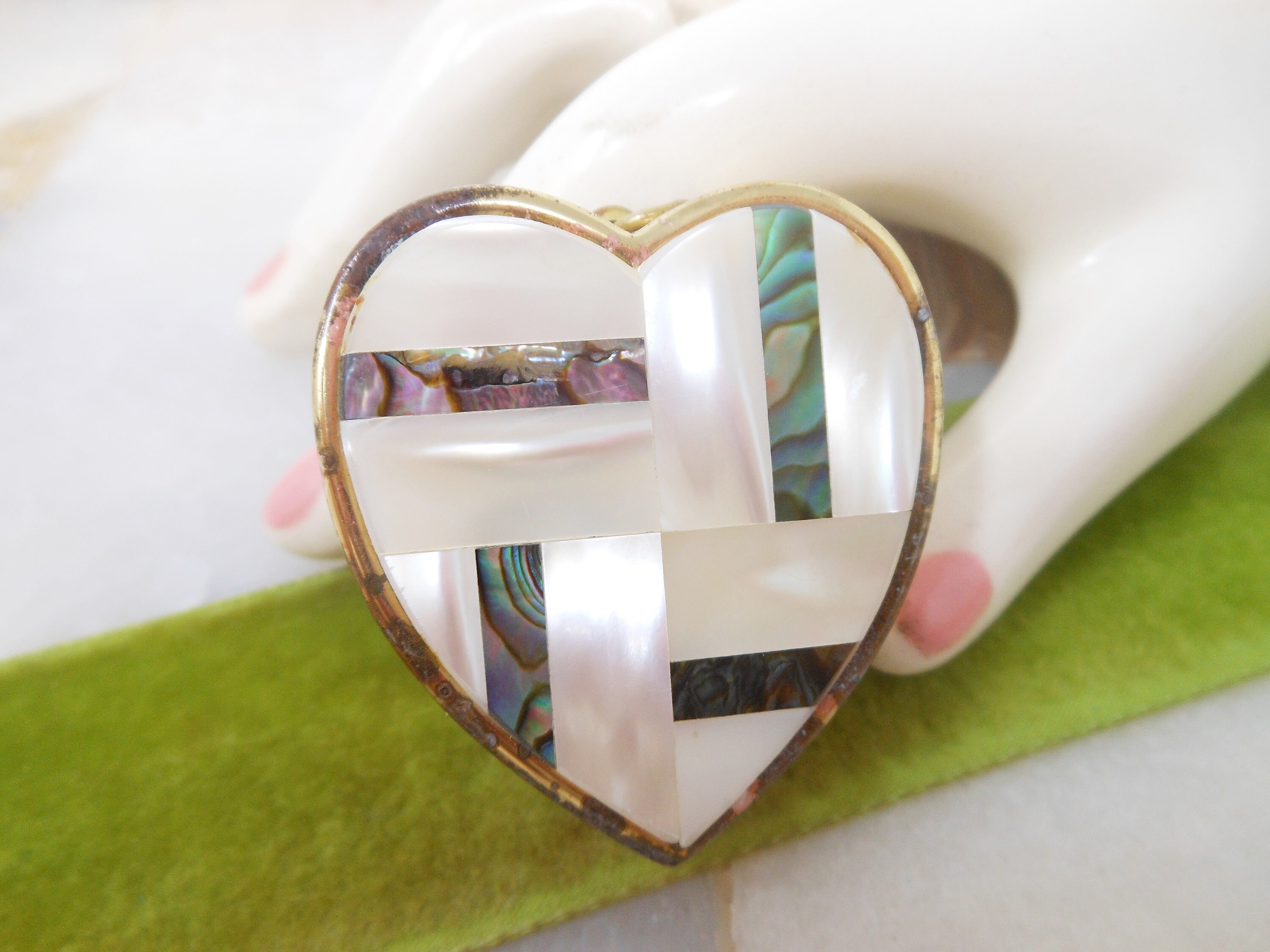 Vintage Miniature Music Box Charm Chunky Pendant Heart SANKYO Etsy