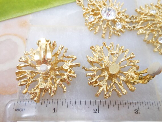 Vintage KJL KENNETH Jay LANE Necklace Earrings Se… - image 7