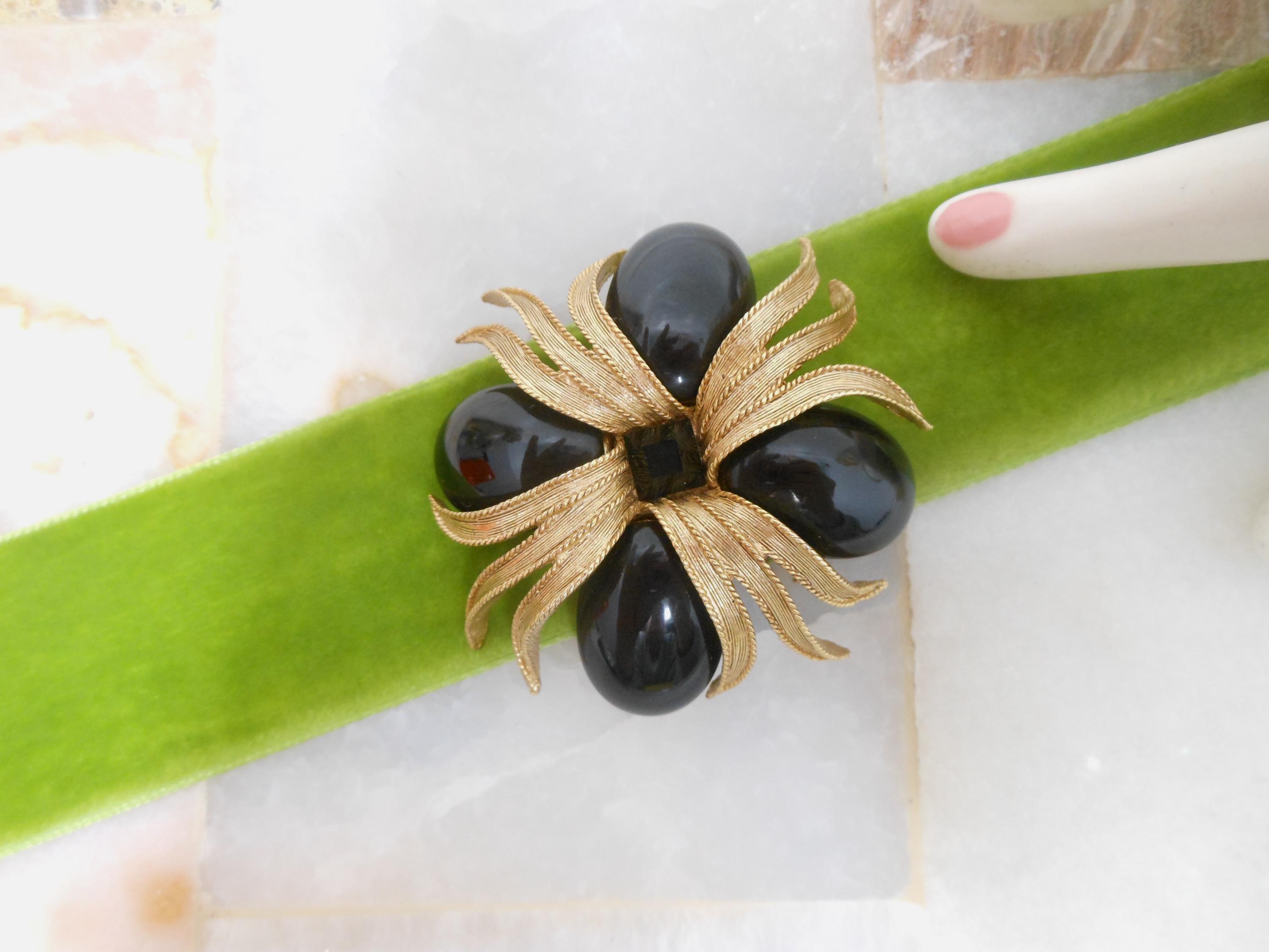 Oscar De La Renta Brooch - Etsy