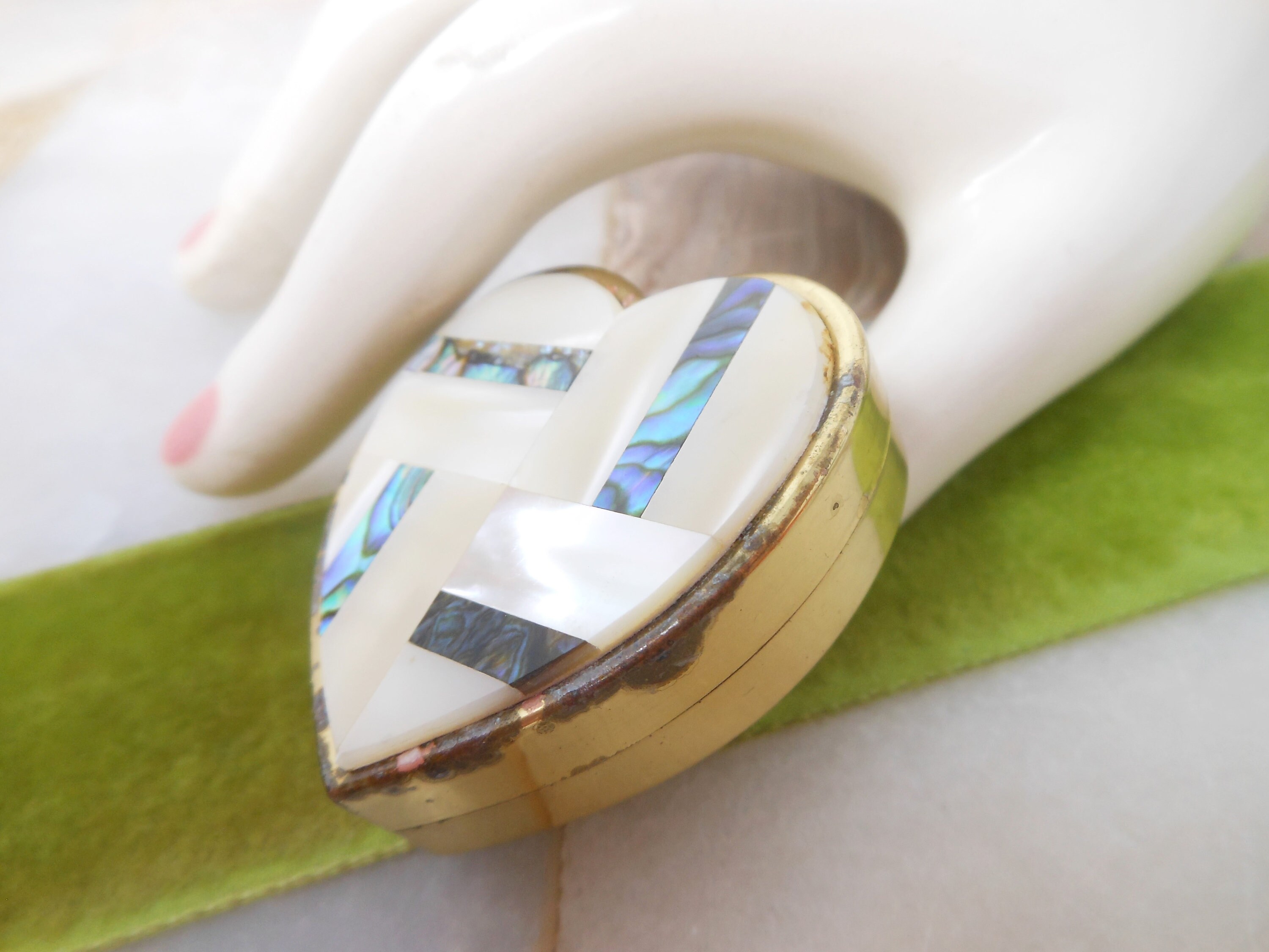 Vintage Miniature Music Box Charm Chunky Pendant Heart SANKYO Etsy