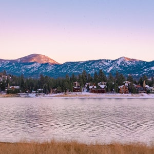 Digital Download - Big Bear Lake Sunset Photo