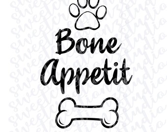 pics Bone Appetit Svg Free bone appetit svg etsy