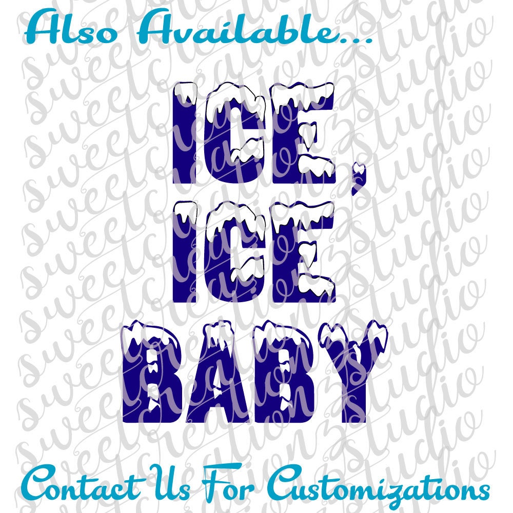 ICE Design Svg Png Silhouette Cameo Cricut - Etsy Australia