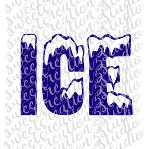 ICE Design - Svg, Png, Silhouette, Cameo, Cricut - Etsy