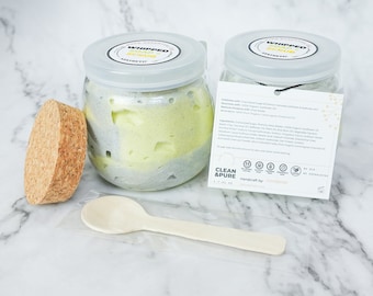 Whipped Soap+Scrub | 100% pure essential oil | without SLS, parabens, or sulfates | Handmade in Seattle