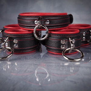 Bondage Collar and Cuff set