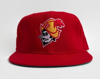 Albuquerque Dukes MiLB Class AAA Pacific Coast League New Era Game Issued Minor League Baseball Hat Size 7 1/4 Circa 1980s