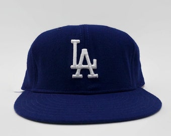 Los Angeles Dodgers Authentic MLB New Era Fitted Leather Los Angeles Dodgers Authentic MLB New Era Fitted Leather