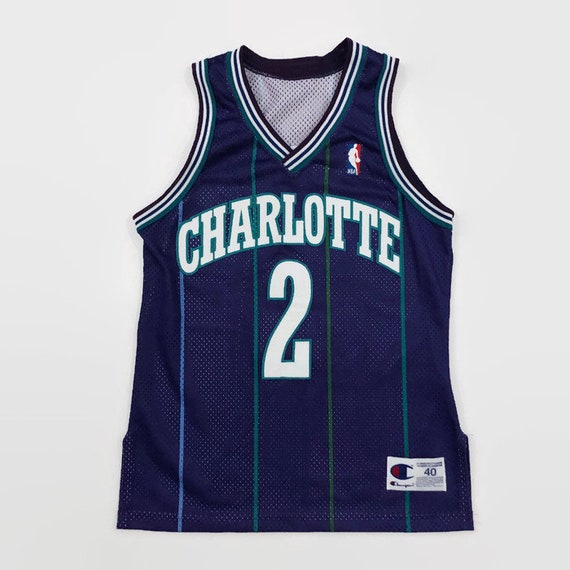 larry johnson hornets jersey