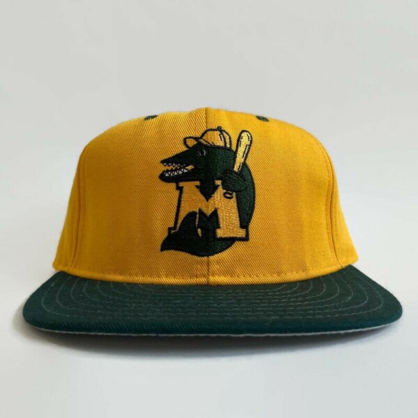 Madison Muskies MiLB Class A Midwest League Pro Line Minor League Baseball Hat Size 7 1/8 Circa 1990s