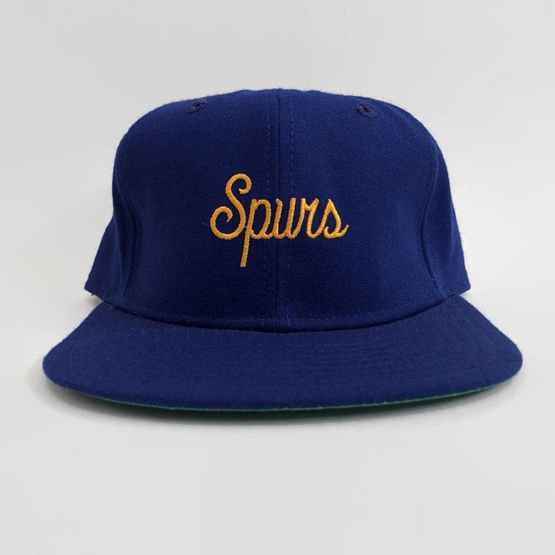 Salinas Spurs MiLB Class A California League New Era Game Used Minor League Baseball Hat Size 7 1/8 Circa 1980s