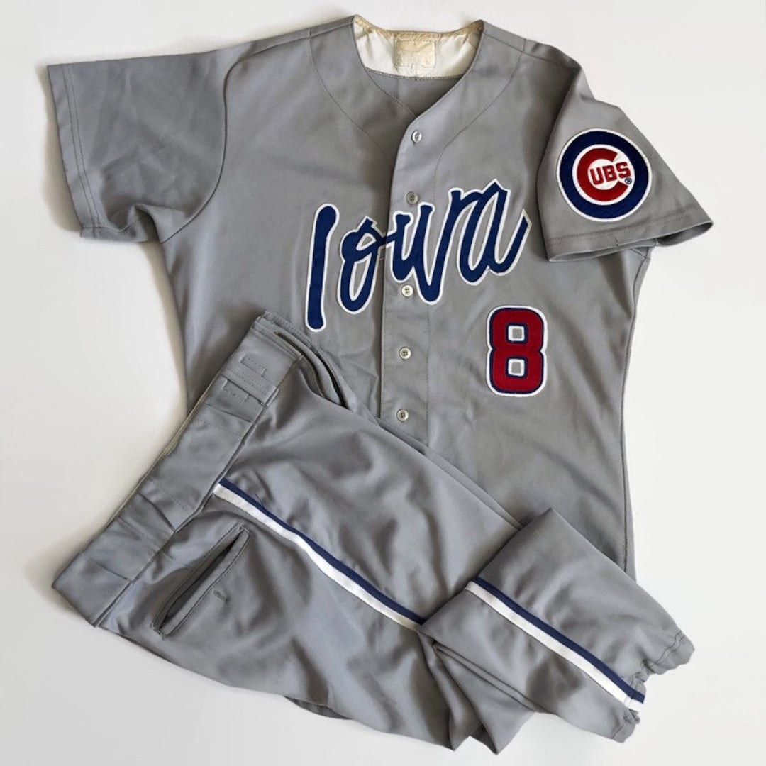 Iowa Cubs Milb Class AAA Pacific Coast League Wilson Game Used