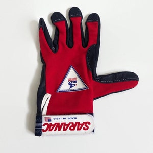 Chicago White Sox Saranac Game Issued Left Hand Batting Glove Circa 1970s-1980s