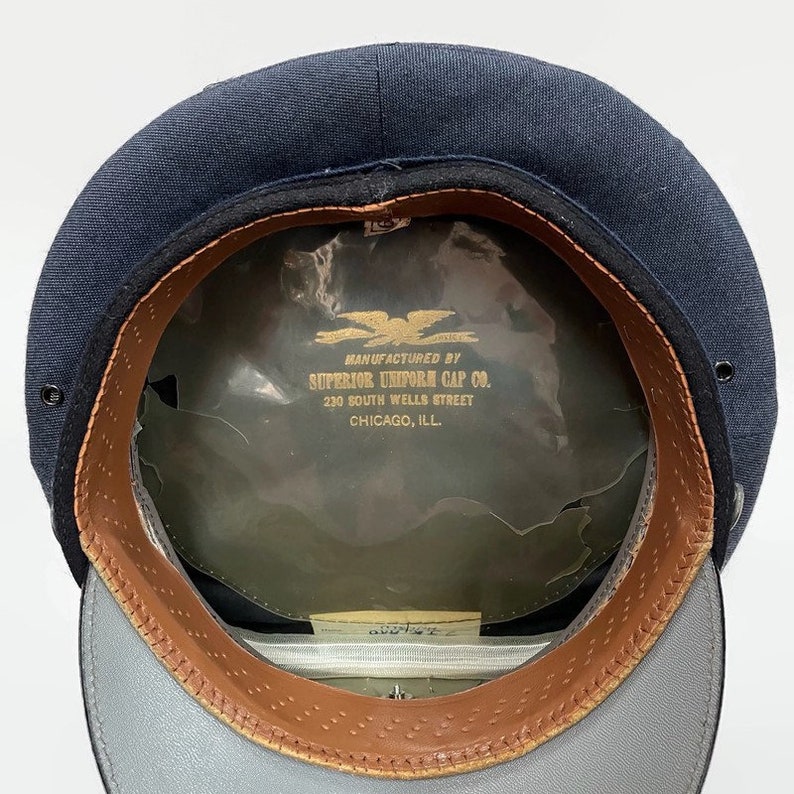 United Airlines Pilots Uniform Hat Circa 1960s Etsy