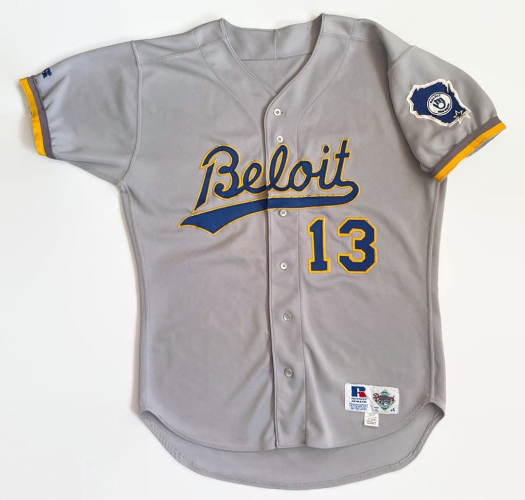 gray brewers jersey