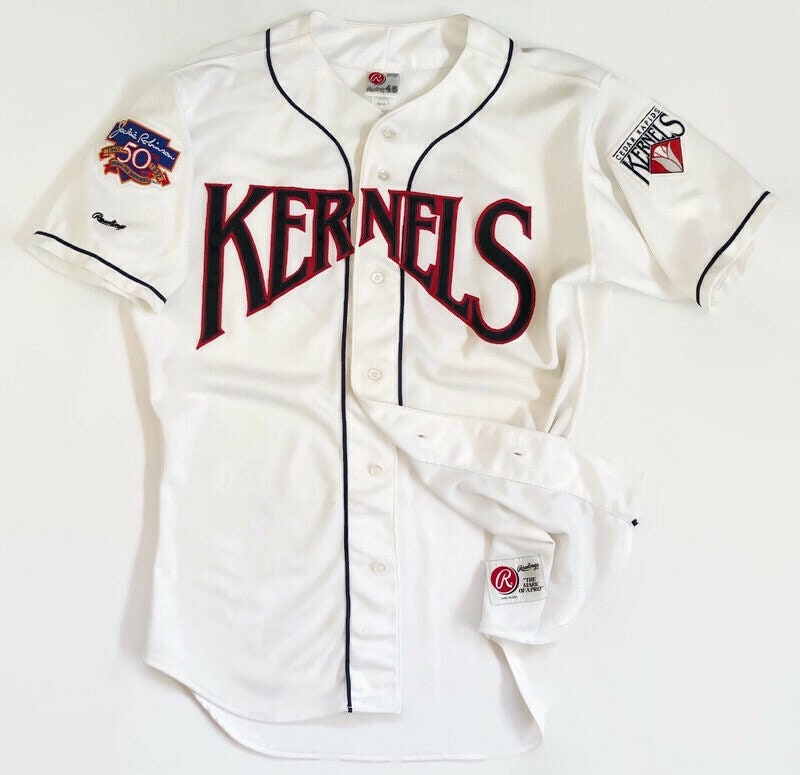 Cedar Rapids Kernels Brendon Cowsill Milb Midwest League Wilson Game Issued used Baseball Jersey Size 46 Large Circa 1997 Etsy