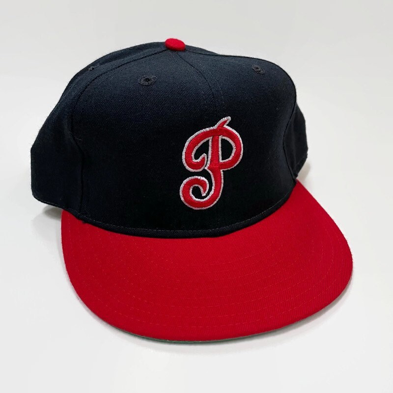 59FIFTY Milb Portland Beavers 1956 Jersey Front 2-Tone Navy/Red - Green UV 6 7/8
