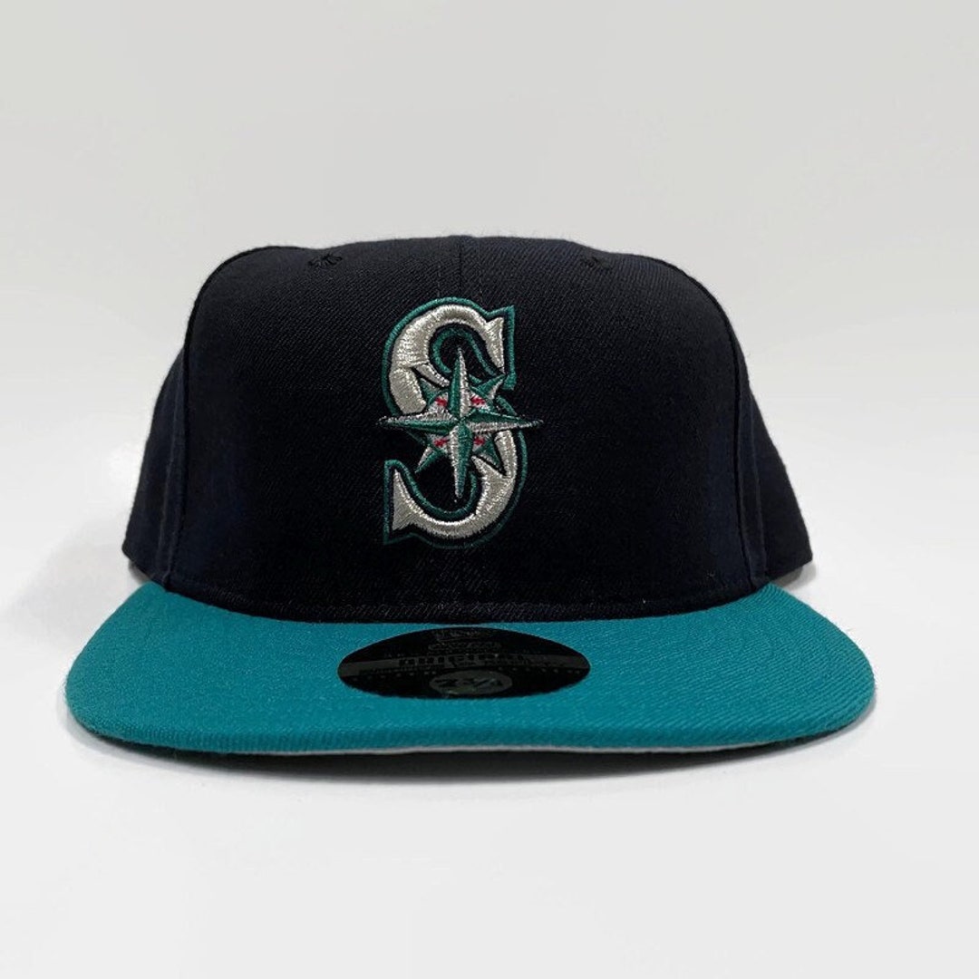 Seattle Mariners Authentic MLB New Era Fitted Baseball Hat 