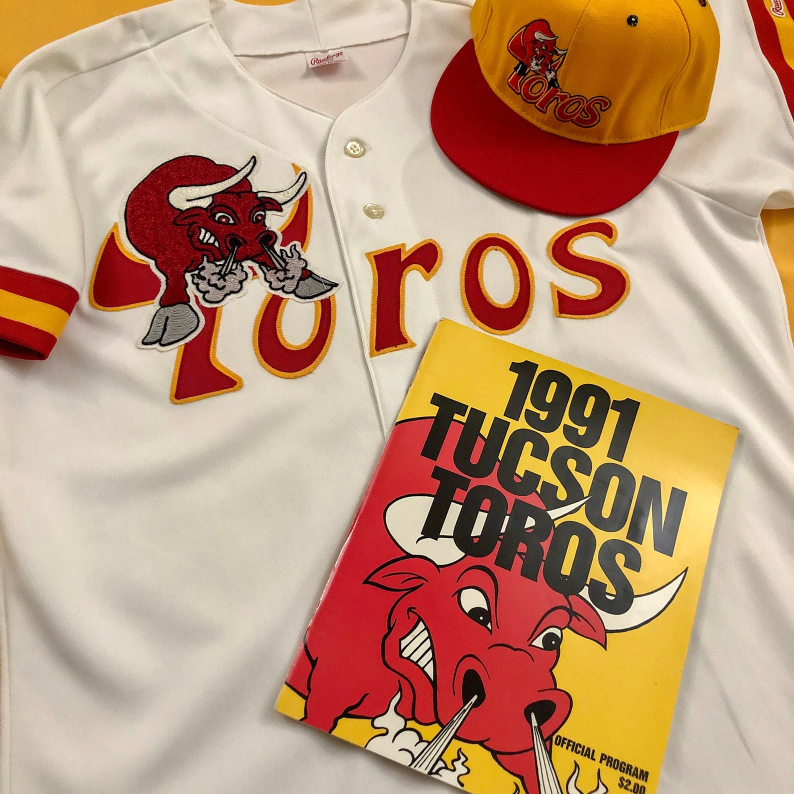 Tucson Toros Authentic Milb AAA Baseball Pro Line Fitted Etsy