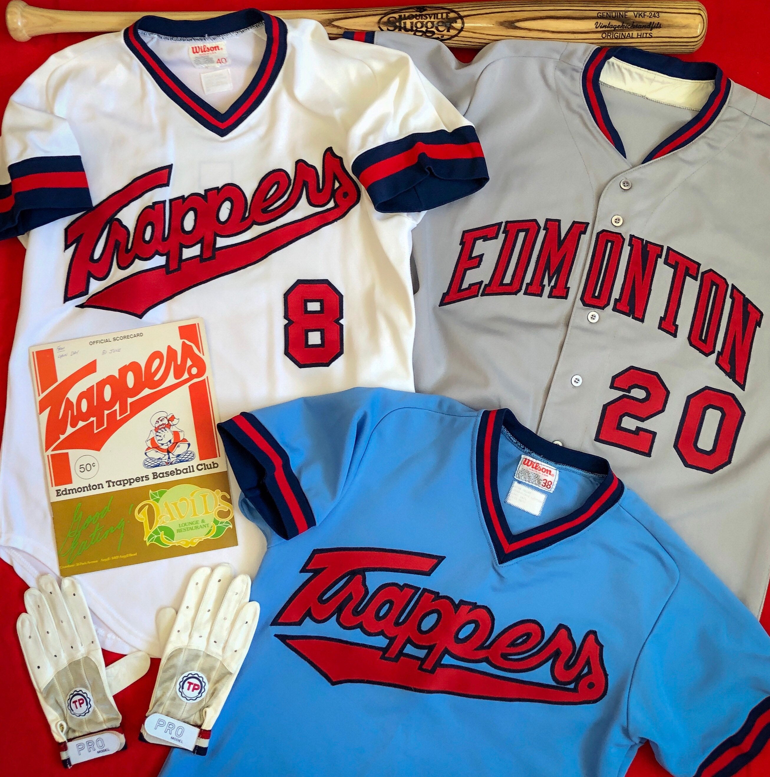 Edmonton Trappers Authentic Milb Wilson AAA Minor League Etsy