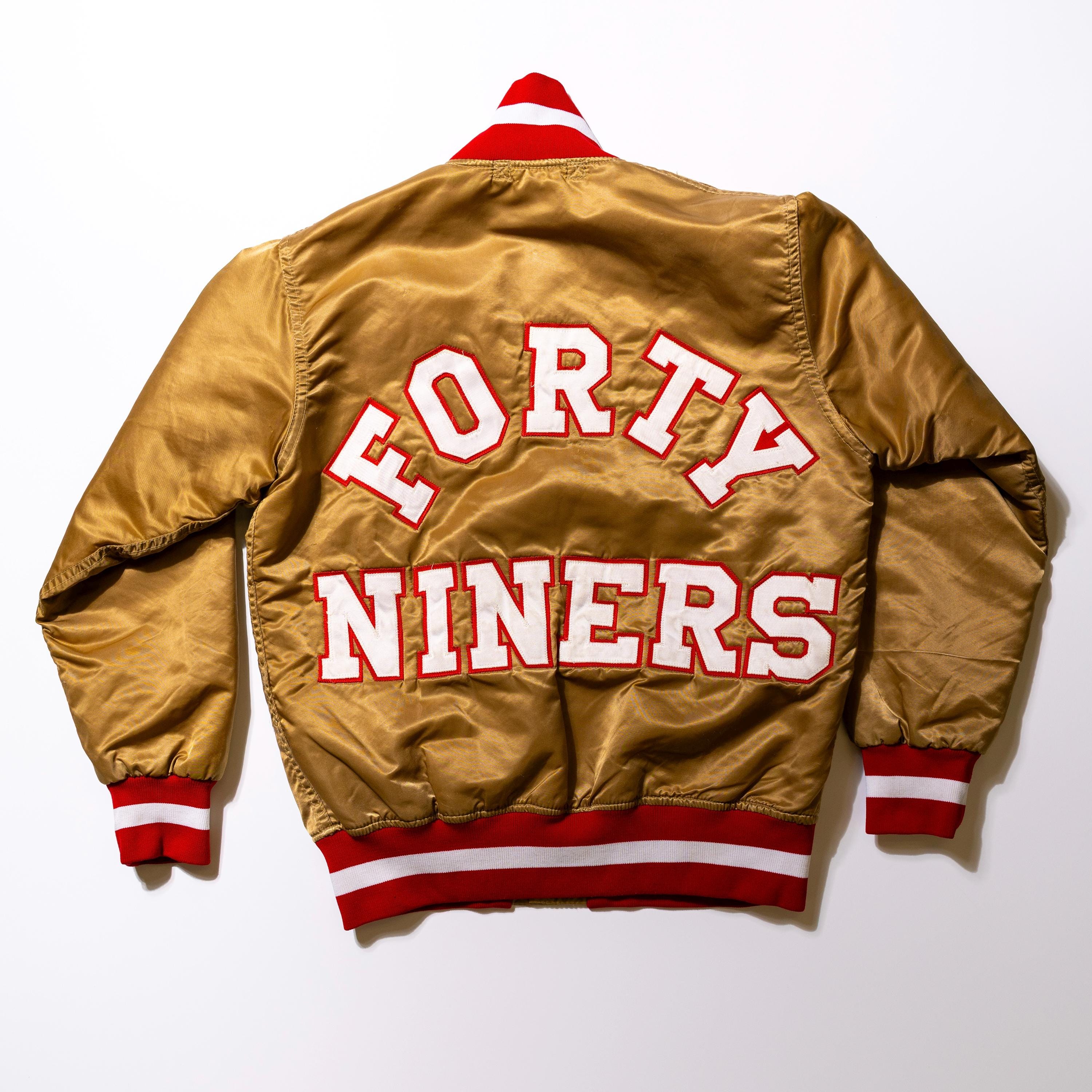 49ers gold jacket - Etsy 日本