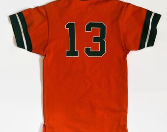 Miami Hurricanes NCAA Powers Athletic Wear Baseball Jersey Size 40