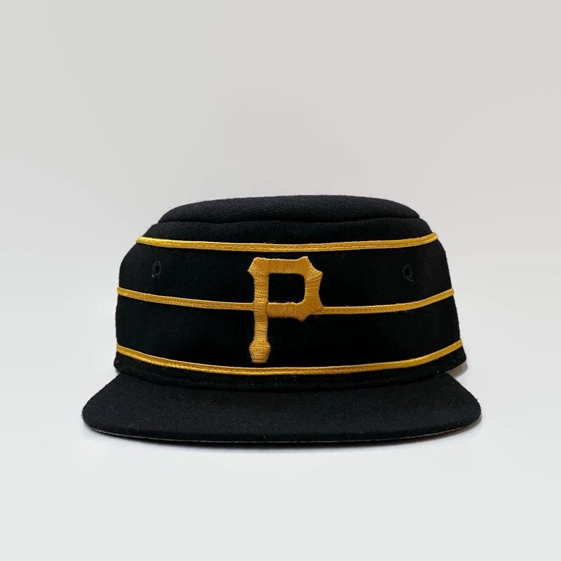 1977-84 Pittsburgh Pirates Yellow Pillbox Hat