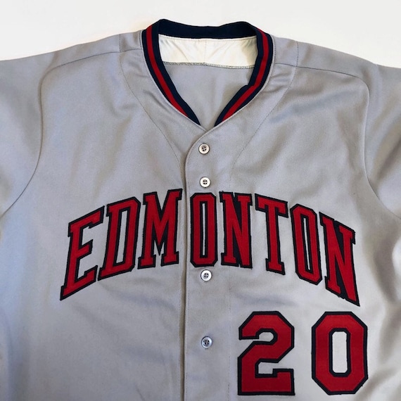 Edmonton Trappers Authentic Milb Wilson AAA Minor League 