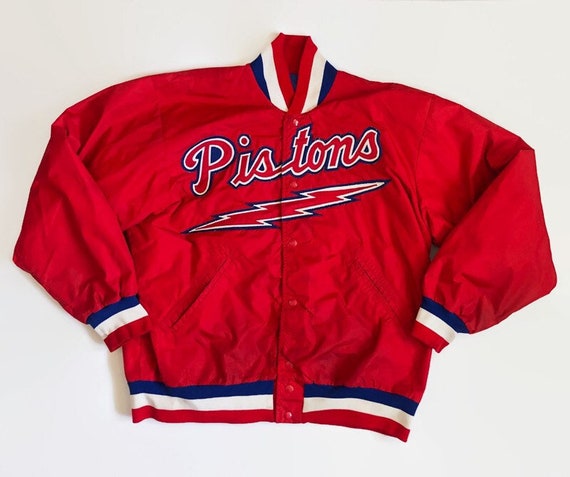 Detroit Pistons Authentic Game Issued NBA Medalist Sand-knit 
