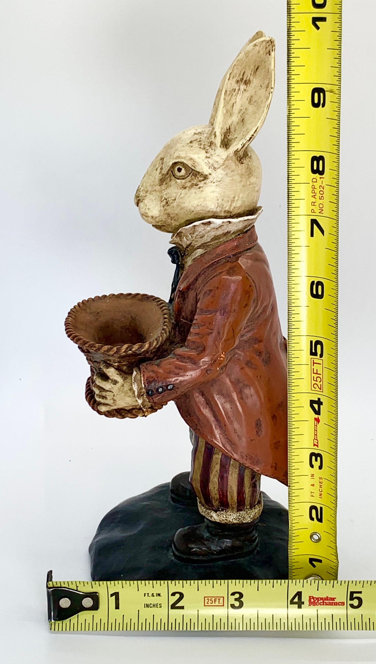 Vintage Unique Rabbit Statue Beautiful Addition to Your Etsy