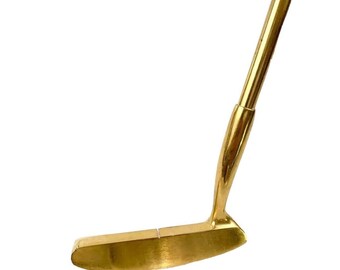 Celebrity 24 K. Golf Plated Putter Unbranded 35.5 Inches Graphite