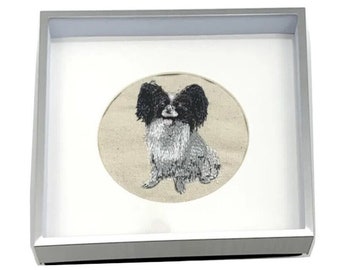 Vintage Gia Wende Big Eyes Gig Pity Puppy Dog Art on Board