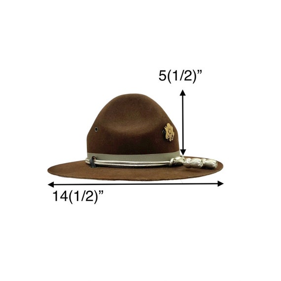 Hat US Trooper with American Eagle Pin  - image 6