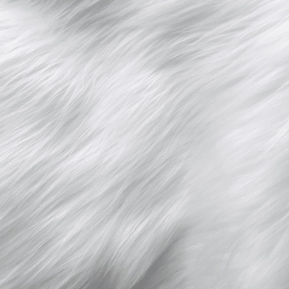 thumbnail image 2 of BELLIFFY White Faux Fur Photography Rug - Fluffy Background For Nail Art & Jewelry Photos 2 of 9
