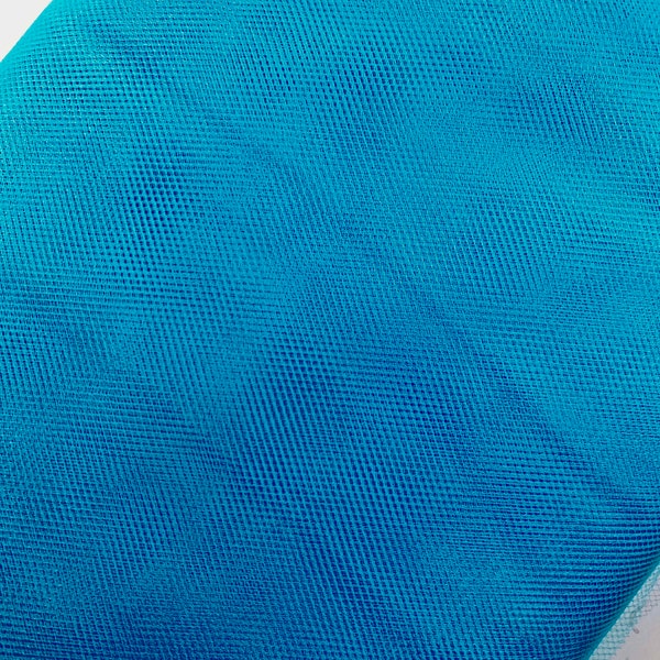Juliana TURQUOISE 40 Yards of 54'' Polyester Tulle Fabric by Bolt - 10011