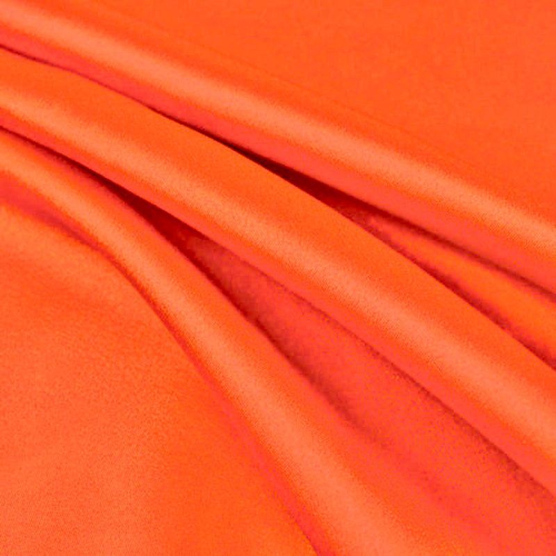 Bright Orange Satin Dress Etsy — free download