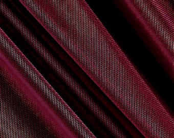 Katie BURGUNDY English Netting Fabric by the Yard - 10067