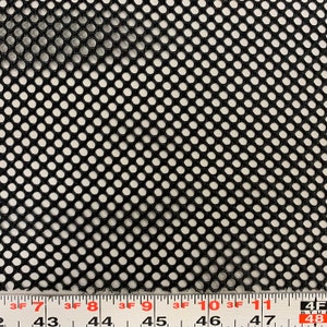 Mallory BLACK Polyester King Mesh Knit Fabric by the Yard 10111 - Etsy